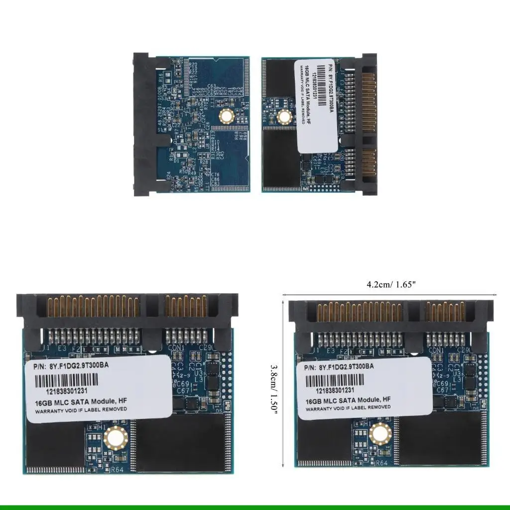 16GB Sata SSD Flash Drive Solid State Drive Half Height Thin for Laptop Desktop Computer PC Internal