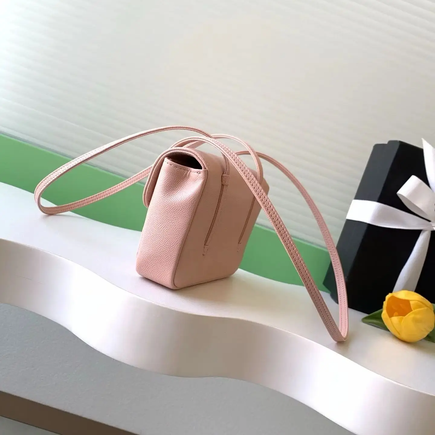 White Woven Straw Flap Bag, Luxury Chain Multi-Way Mini Shoulder Handbag
