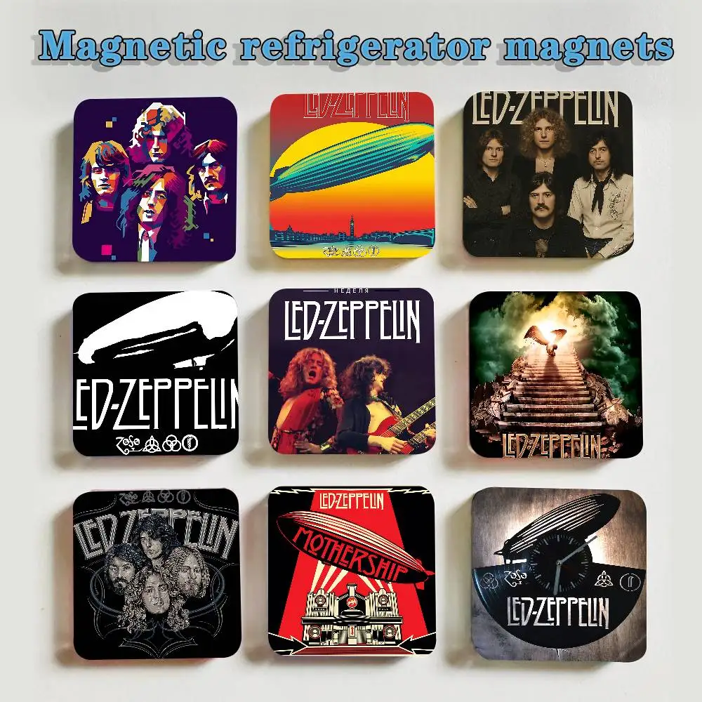 Band L-Led Z-Zeppelin Refrigerator Magnets Cute Cartoon Magnetic Personality Decorations Creative Gifts