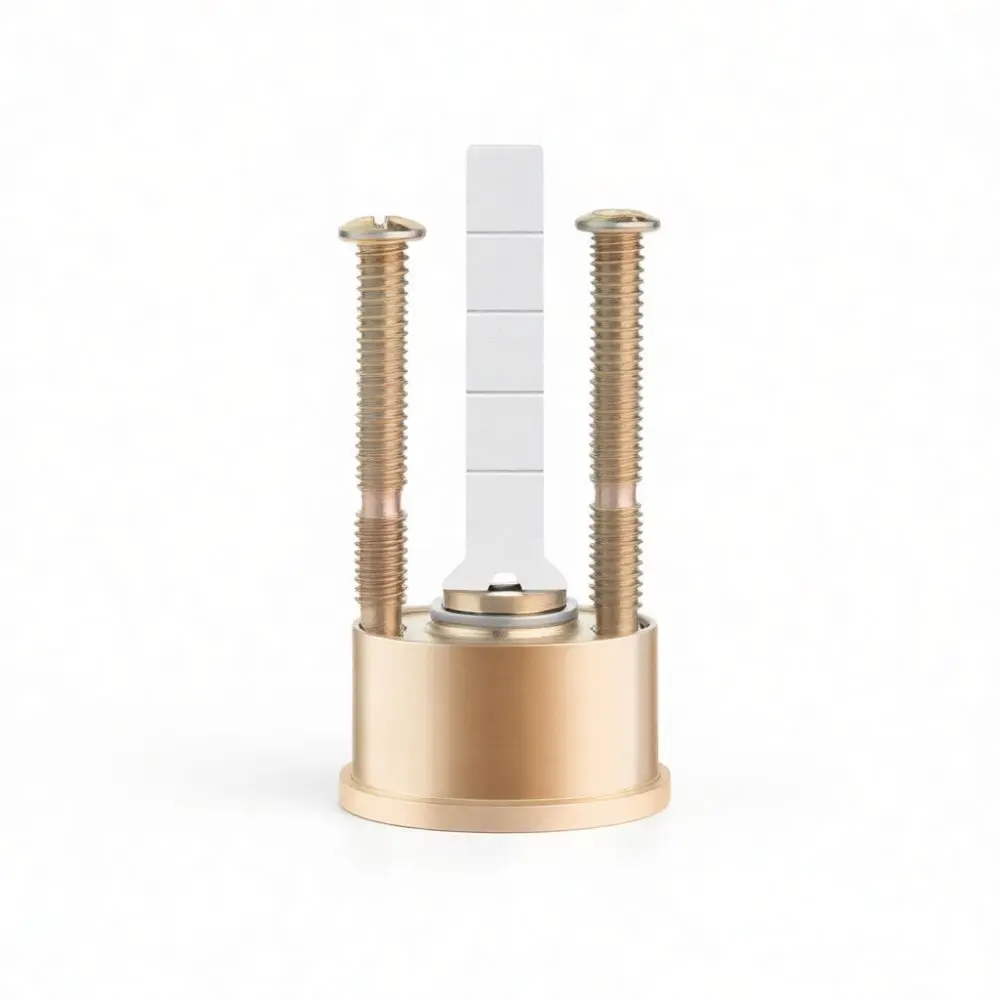 Heavy Duty External Door Lock Pure Copper Core Security Deadbolt Universal Mounting For House Wooden Iron Gate Access