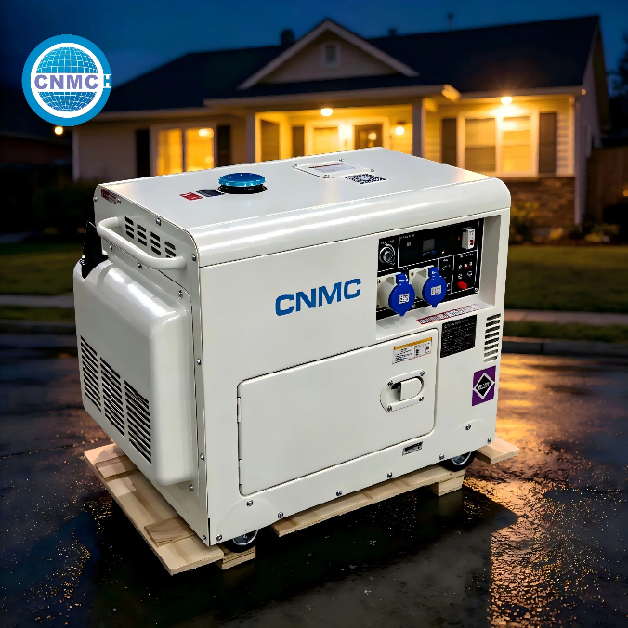 

3KW 5KW 8KW 10KW Portable Quiet Diesel Generator Emergency Power Supply 50HZ/60HZ Ready To Use generators for home electricity