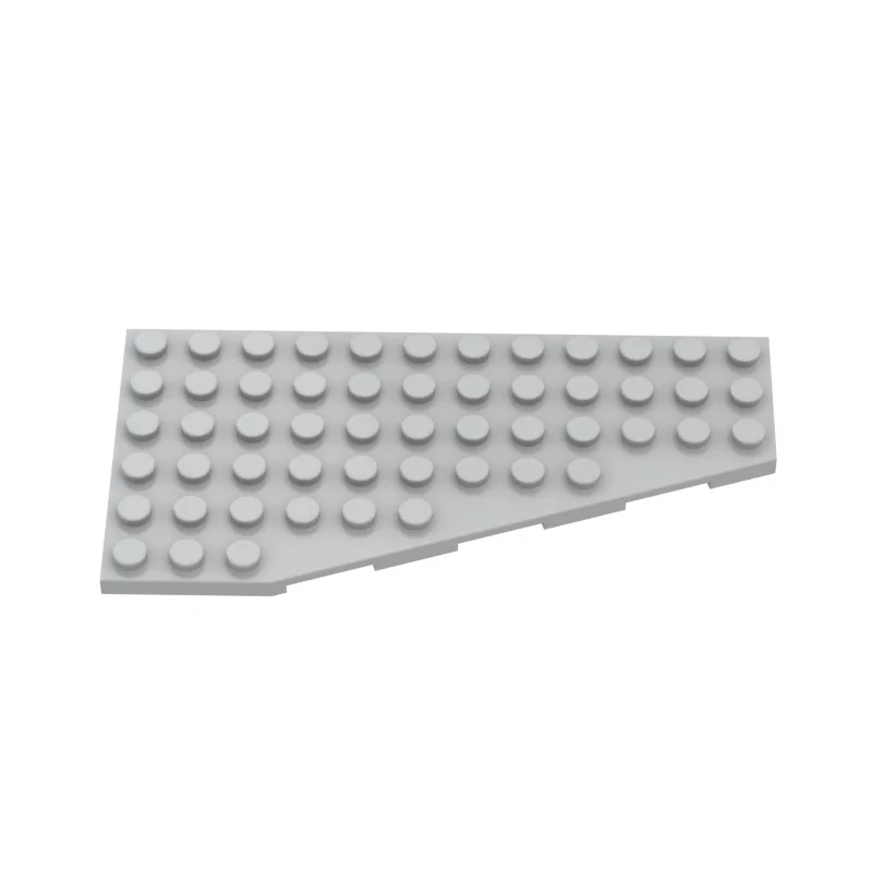 Kit de blocs de construction 30355 30356 Wedge 12x6, plaque gauche droite, brique, particules MOC, jouet, cadeau d'anniversaire, 1 pièce