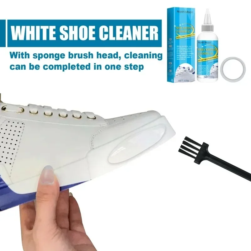 Shoes Cleaner Kit Removes Shoes Whitening Cleansing Gel Shoe Washing Machine Dirt And Yellow From Shoes Cleaning Foam Cleaner