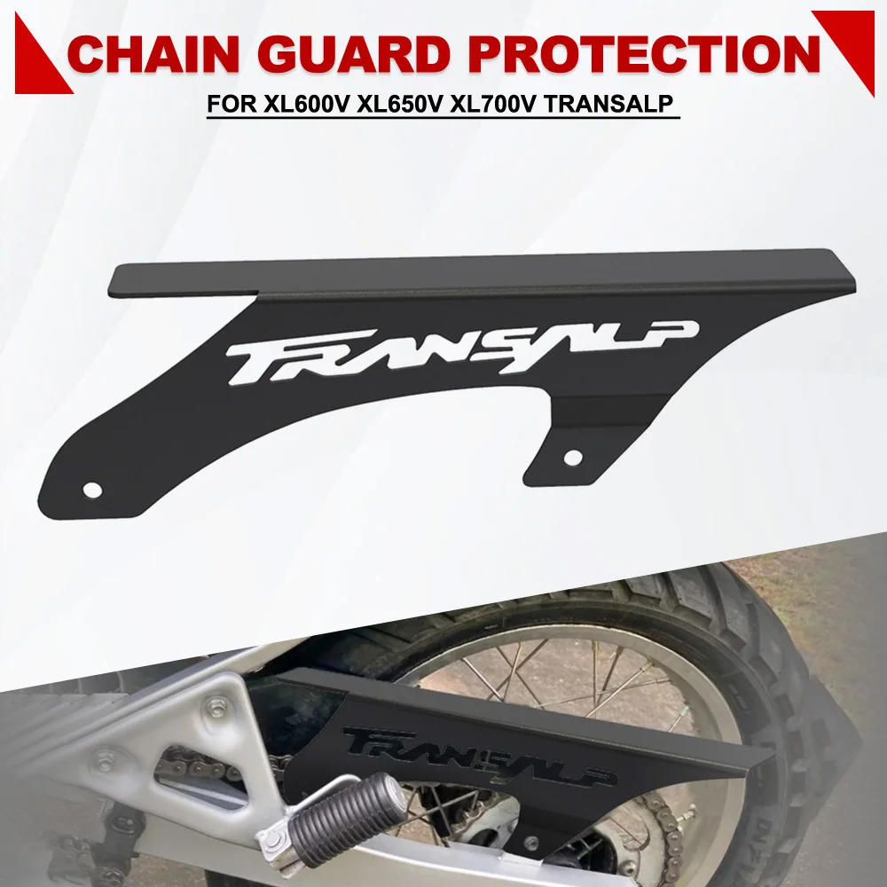 

Для Honda XL600V XL650V XL700V Transalp мотоциклетная защита цепи, декоративная крышка звездочки цепи XL 600 В 650 В 700 В