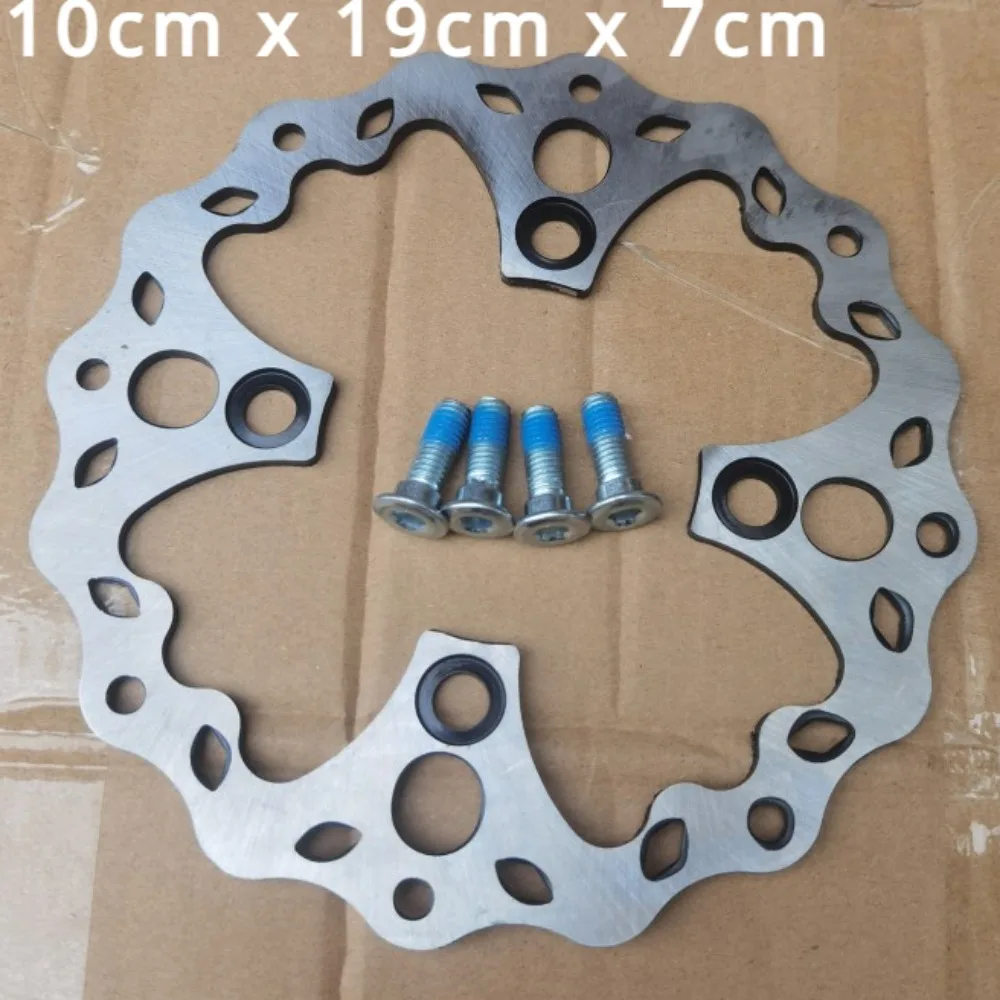 1pcs for Off road vehicle disc brakes,brake discs, steel discs,hollowed out models, modified brakes Motorcycle 10cm x 19cm x 7cm