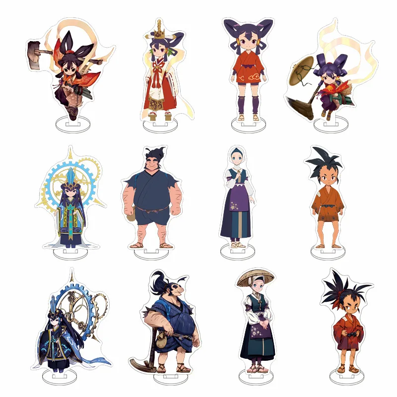 

Sakuna: Of Rice and Ruin‌ Acrylic Keychain Jewelry Key Chain Game Related Products Cultural Creativity Gift Bag Charms Souvenir