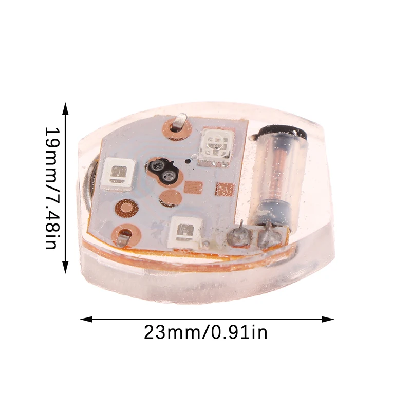 10Pcs Shoe Light Movement Collision Glow Electronics Lamp Accessories Vibrating Light Shoes Parts