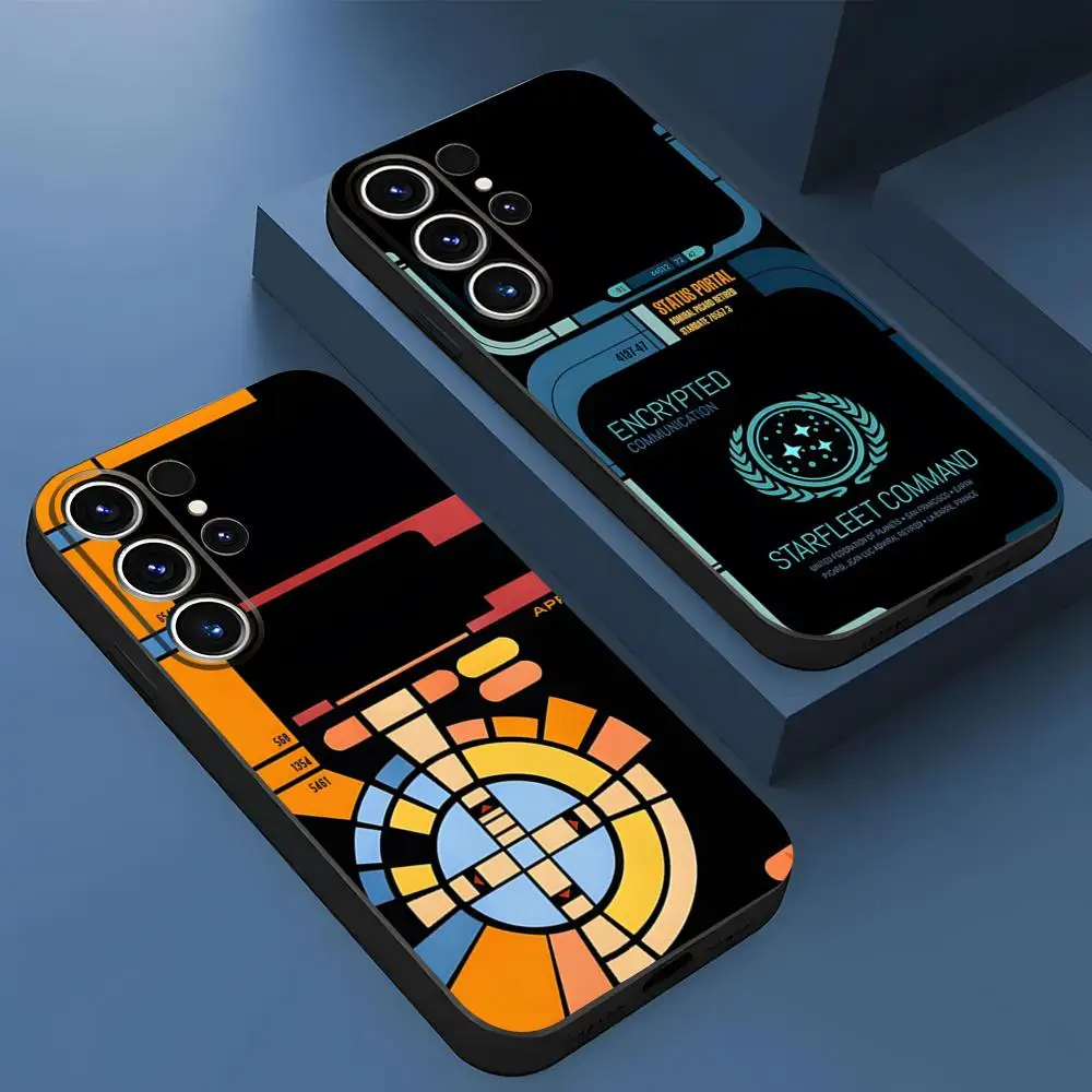 Star Trek Ships Logo Phone Case For Samsung S26 S24 Ultra S25 S23 Fe S22 S20 S21 Plus A16 A54 A34 A53 Back Cover