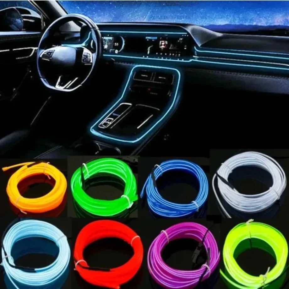 1M/2M/3M/4M/5M Veelkleurige EL - Led El Wire recensie en prijs