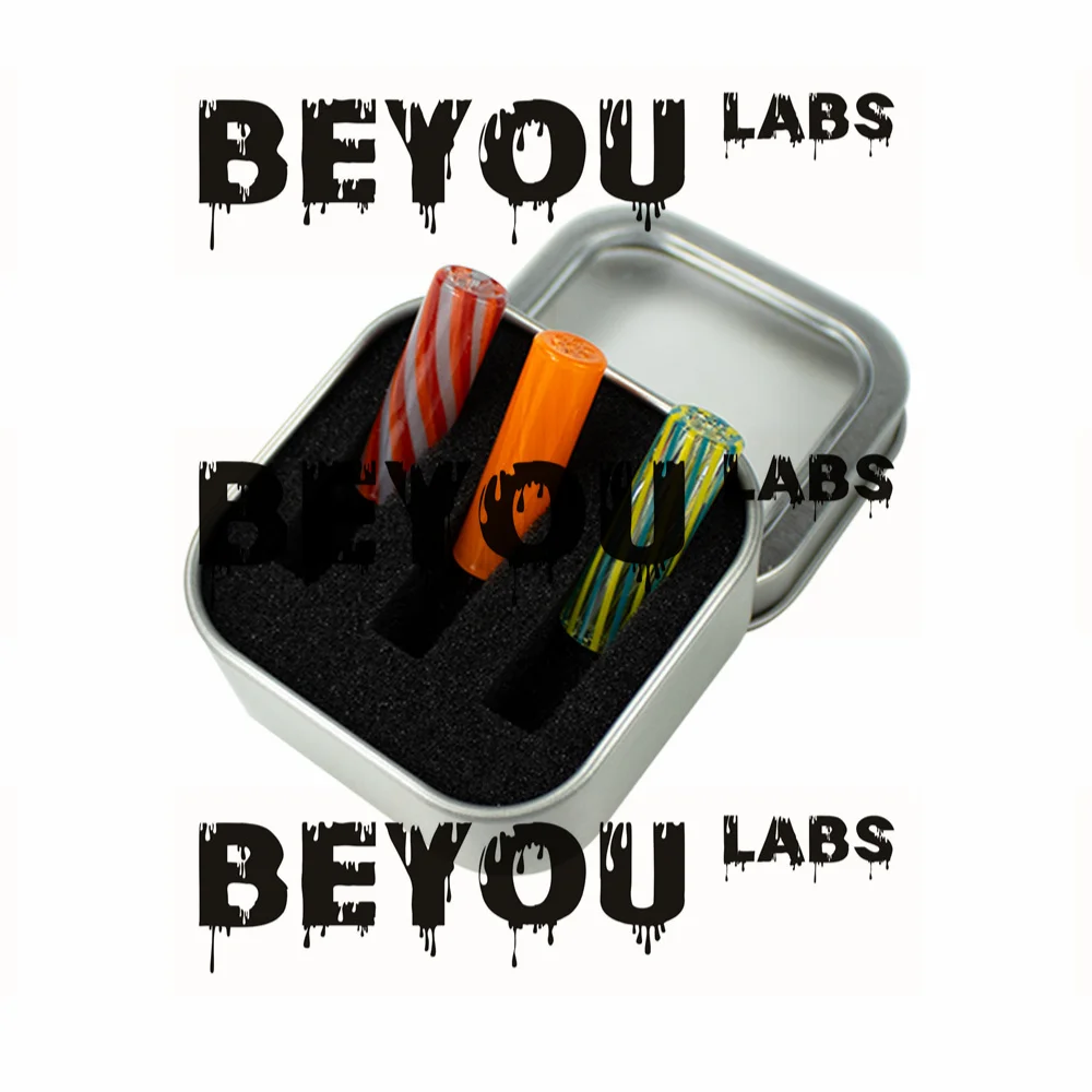 Custom Logo Strip Metal Storage Box Sponge Card Slot Protective Packaging Craft Tips