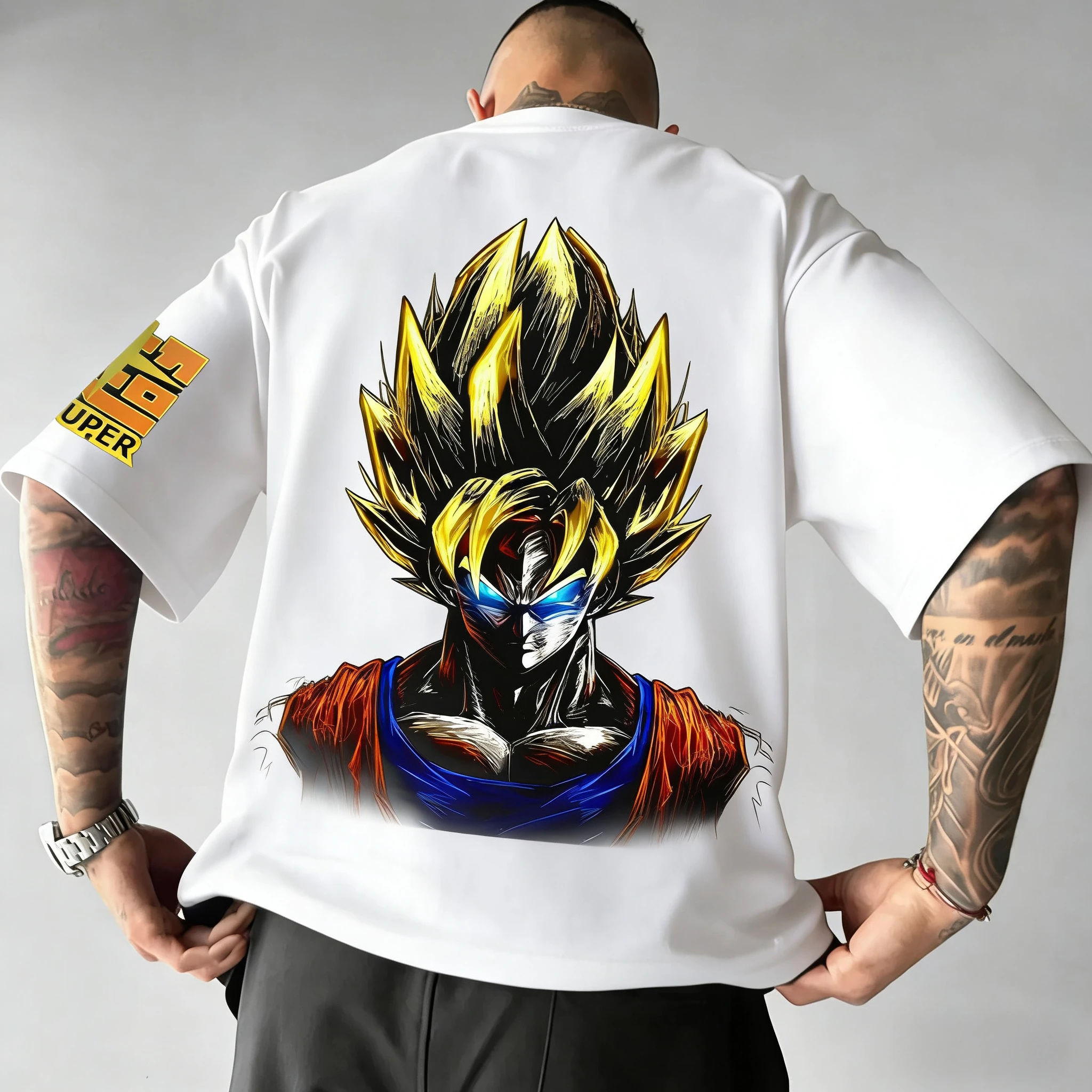 Dragon Ball Anime Goku Bedrukt Katoen Korte mouwen 2026 Zomer Los Sportief Heren en Dames Modieus T-shirts met ronde hals