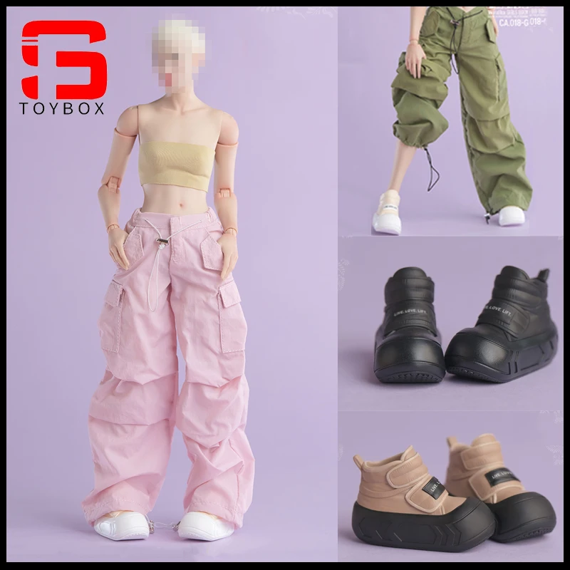 Worldbox CA018 GS005 1/6 pantalon de travail multi-poches chaussures solides à semelles épaisses modèle adapté 12 ''femme soldat figurine corps poupées