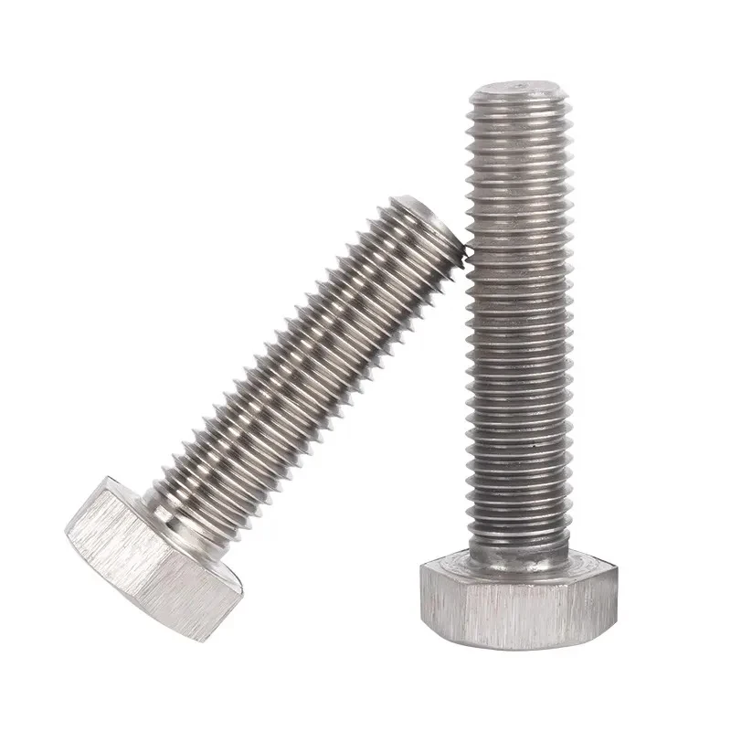 TA2 Pure Titanium Hex Bolts M6 M8 M10 Screws for Motorcycle Bicycle and Automotive High Strength Corrosion Resistant Fasteners