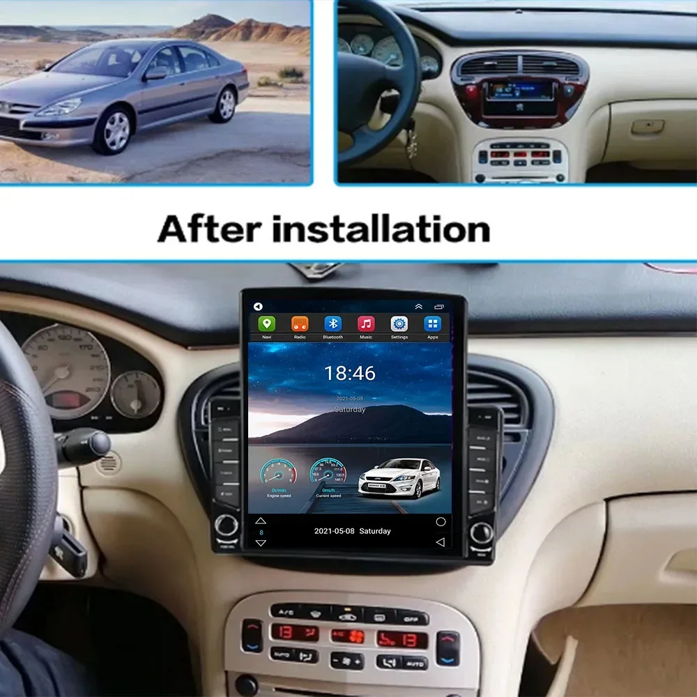 شاشة تسلا أندرويد 14 لبيجو 607 04 -10 اللاسلكية أندرويد السيارات سيارة مشغل وسائط متعددة لا 2din DVD نظام تحديد المواقع والملاحة مرآة الارتباط #3