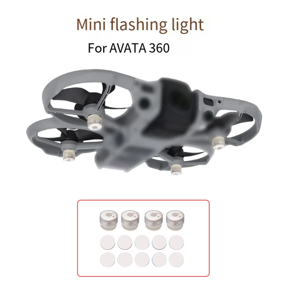 LED Strobe Light Built To Fit For DJI AVATA 360 Supporting Visual Identification During Multirotor Operations Missions