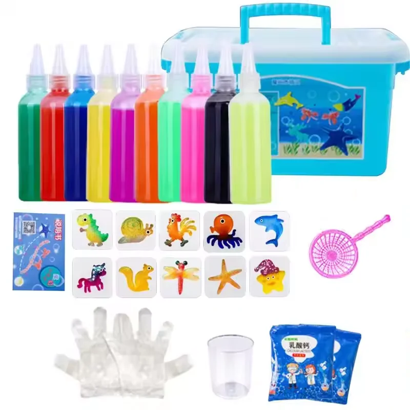 

3D Волшебный водный эльф, набор игрушек, водяная фея, набор водных гелей, водная игрушка ручной работы, подарки на день рождения, Рождество для детей, сувениры на вечеринку