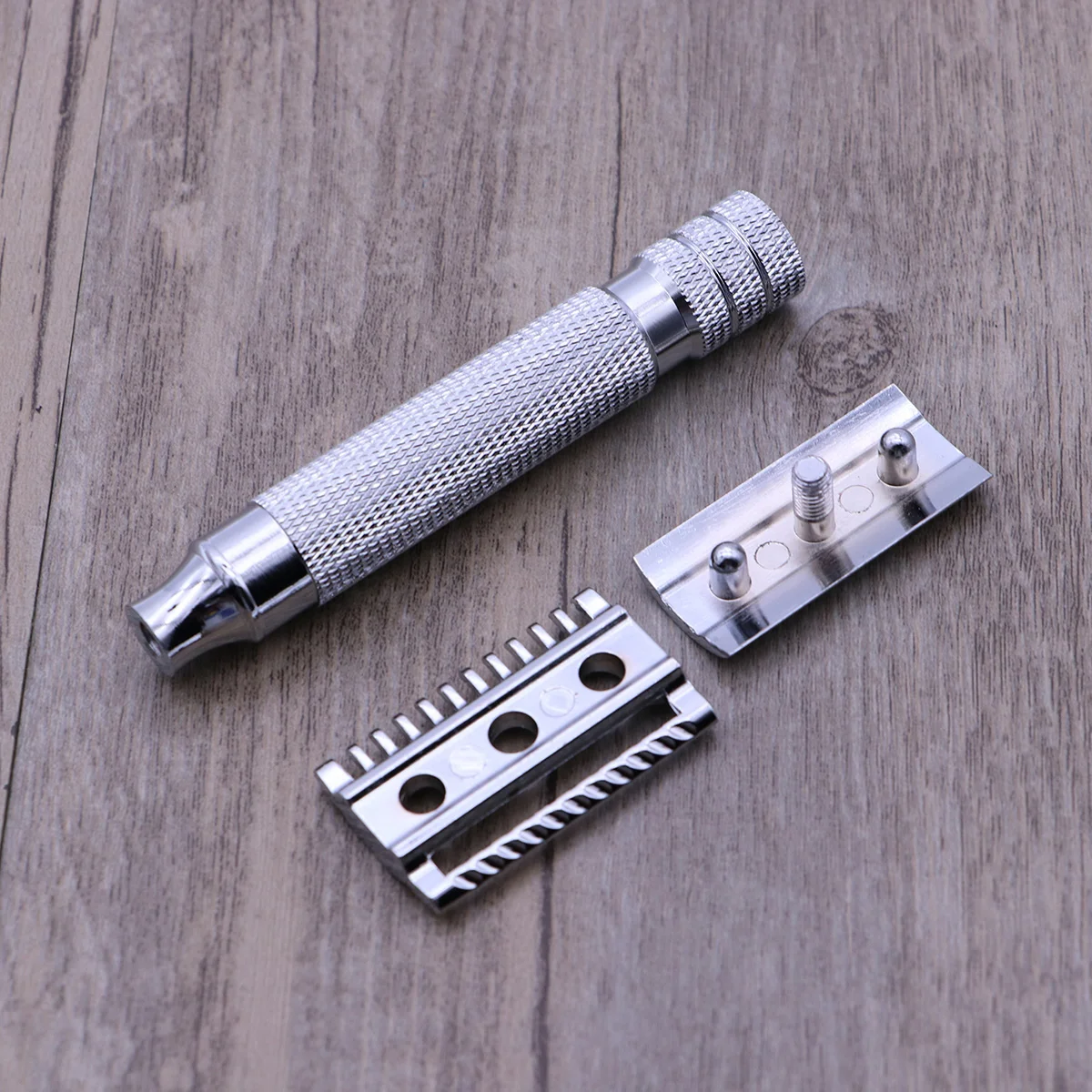 Double Safety Razor Stainless Steel Shaving Razor for Men (Pattern 1) men razor steel razor safe razor