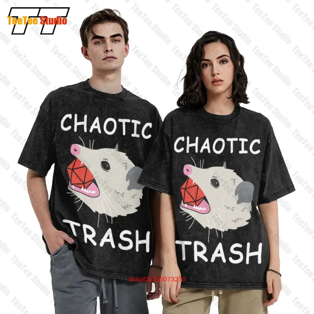 Chaotic Trash Vintage Oversized T-Shirt DQXM