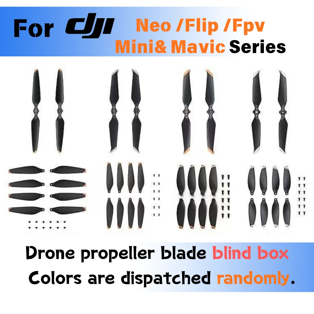 Propeller Blade for DJI Mini 5Pro Light Weight Quick Release Props Screw Wing For DJI Neo/Flip/Fpv Mini& Mavic Series Accessorie