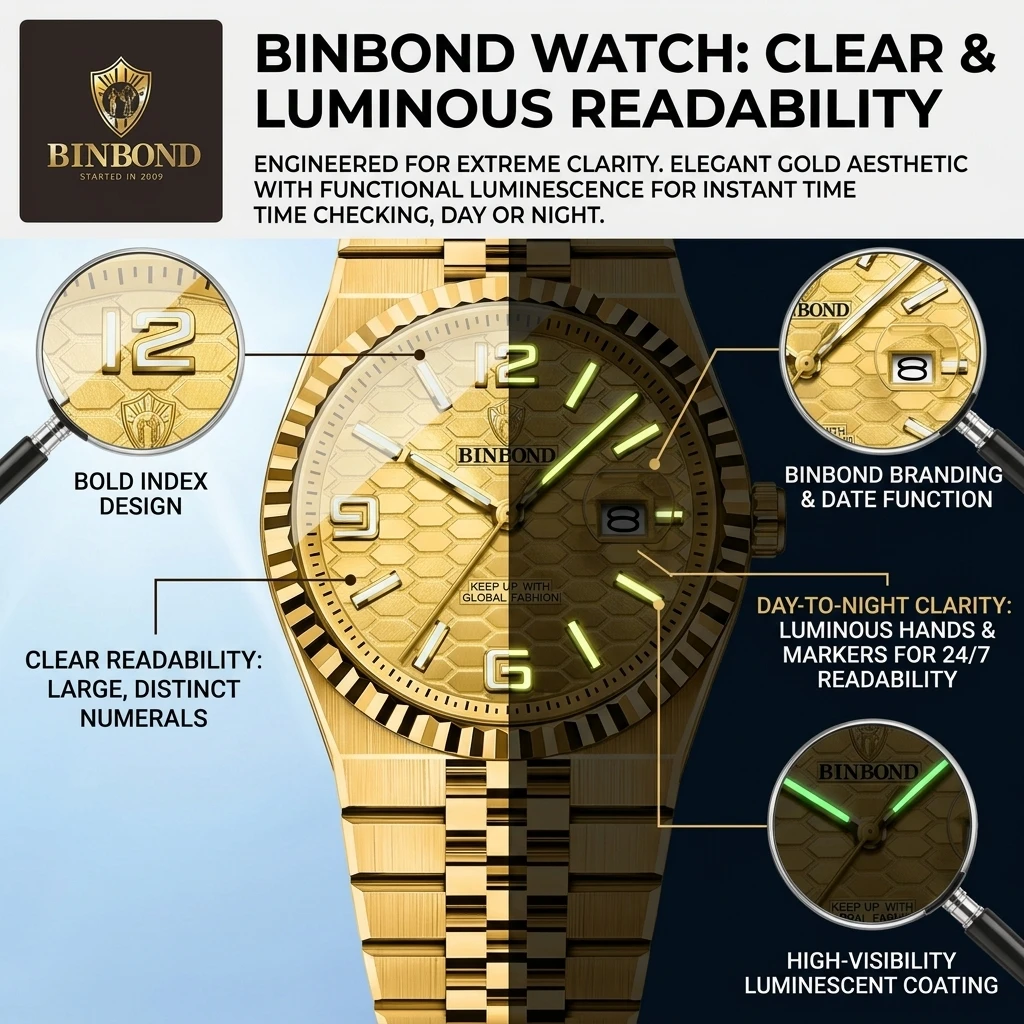 1pcs Fashion Metal Watchband Watch with Honeycomb Texture Dial, Calendar, Simple and Elegant Design, Daily Business