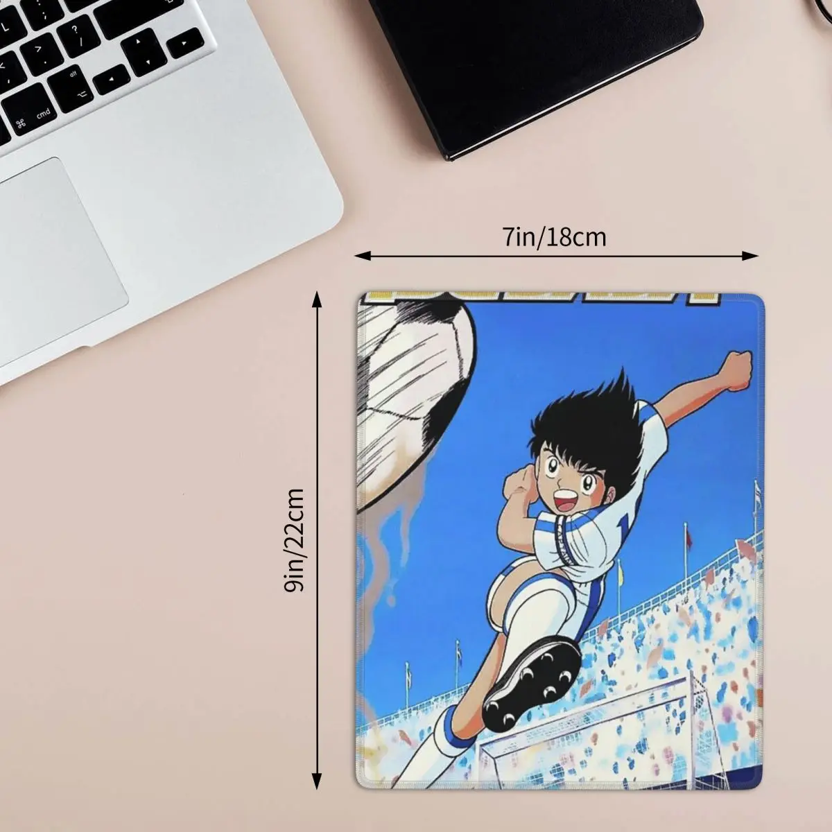Captains Tsubasas Japan Football Anime 7x9 in 22x18 cm Mouse Pad Computer Keyboard Mouse Mat Gaming PC Laptop Desk Mat