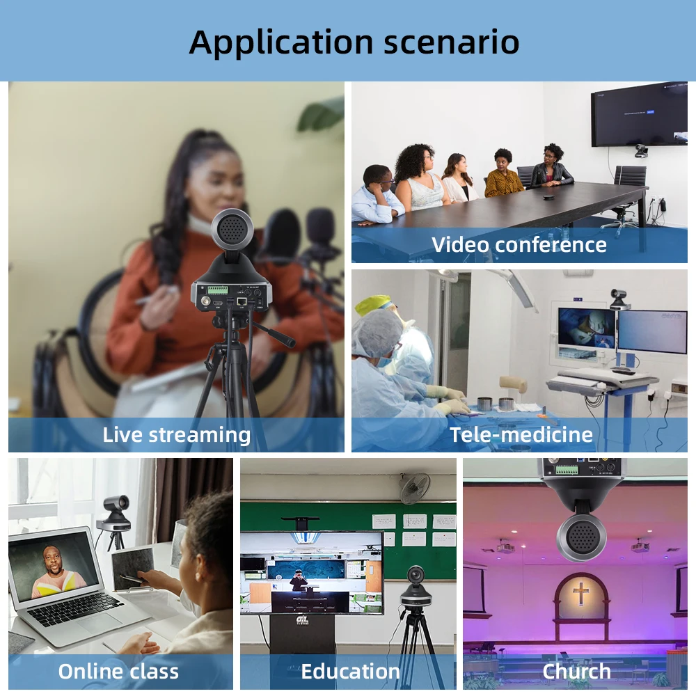 High Quality Professional Equipment Full HD 1080p 20x Optical Zoom SDI PTZ Camera for Live Streaming