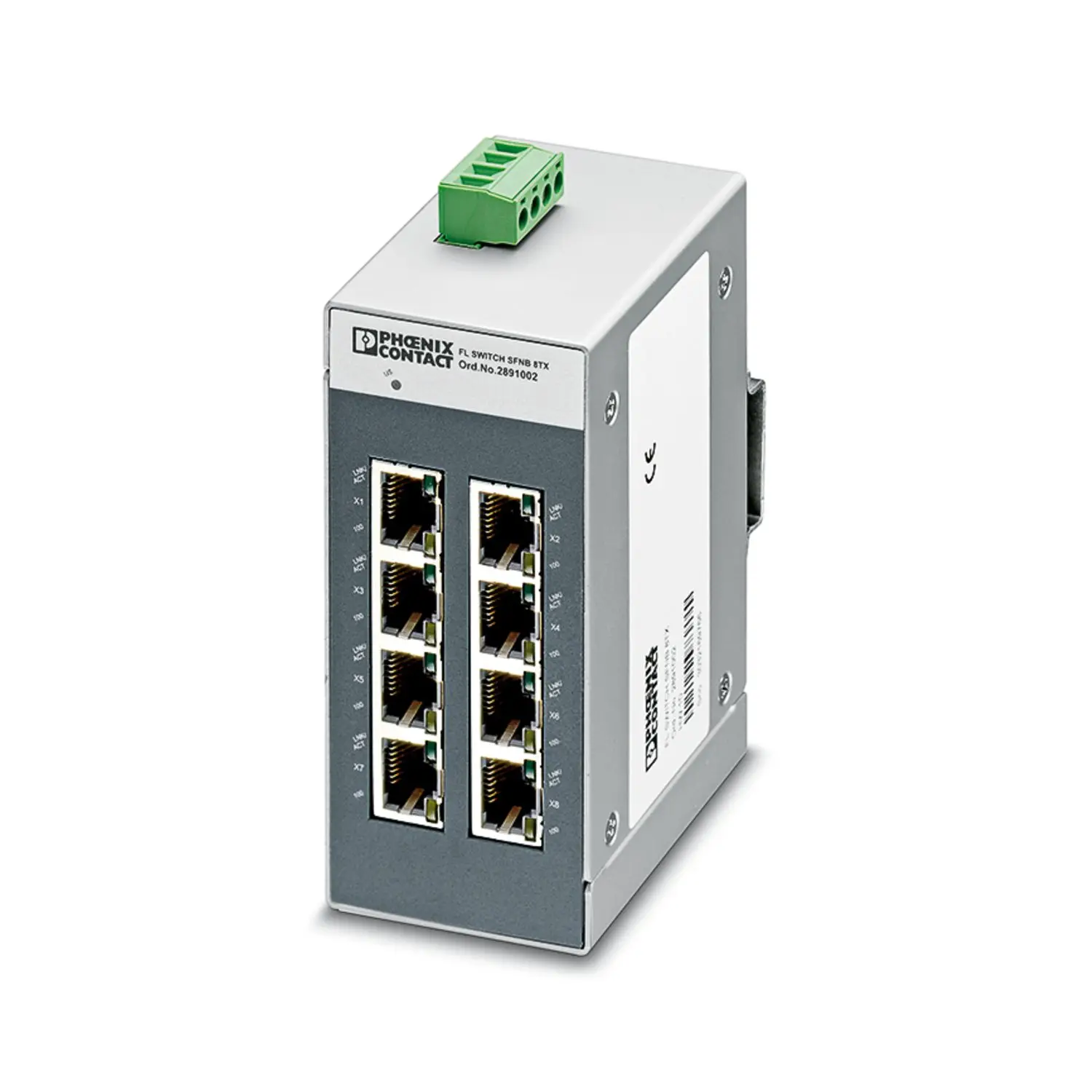 

2891002 FL SWITCH SFNB 8TX Industrial Ethernet Switch