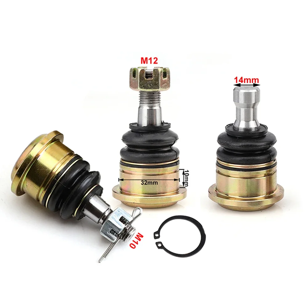 

M10/M12 32X10mm Ball joint For 50cc 70cc 90cc 110cc 125cc 200cc 250cc ATV Go Kart UTV Buggy Golf Cart Quad Bike Parts