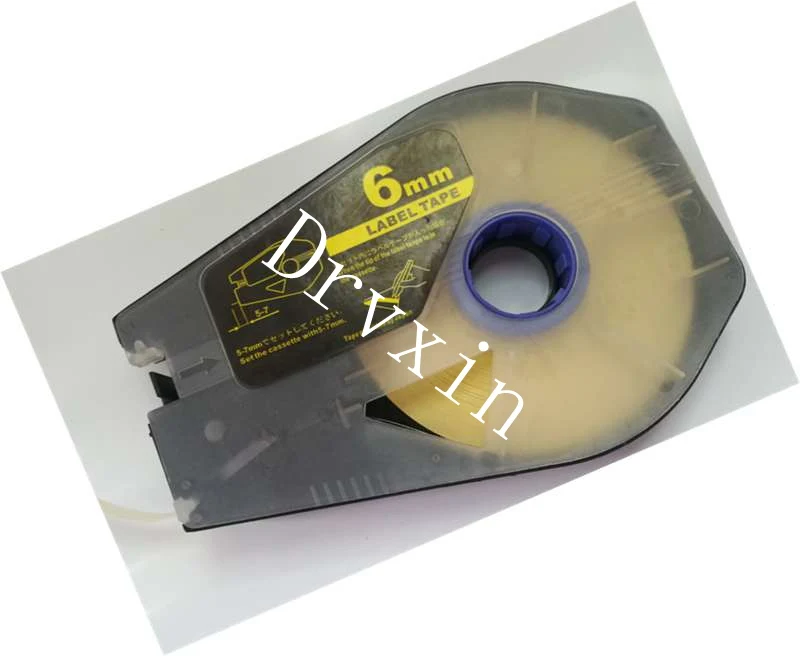 1 PCS Canon Sticker Compatibility Box Label Paper TM-1106Y, TM-1109Y, TM-1112Y, Yellow, White mk2500,m-1pro 11,m-11