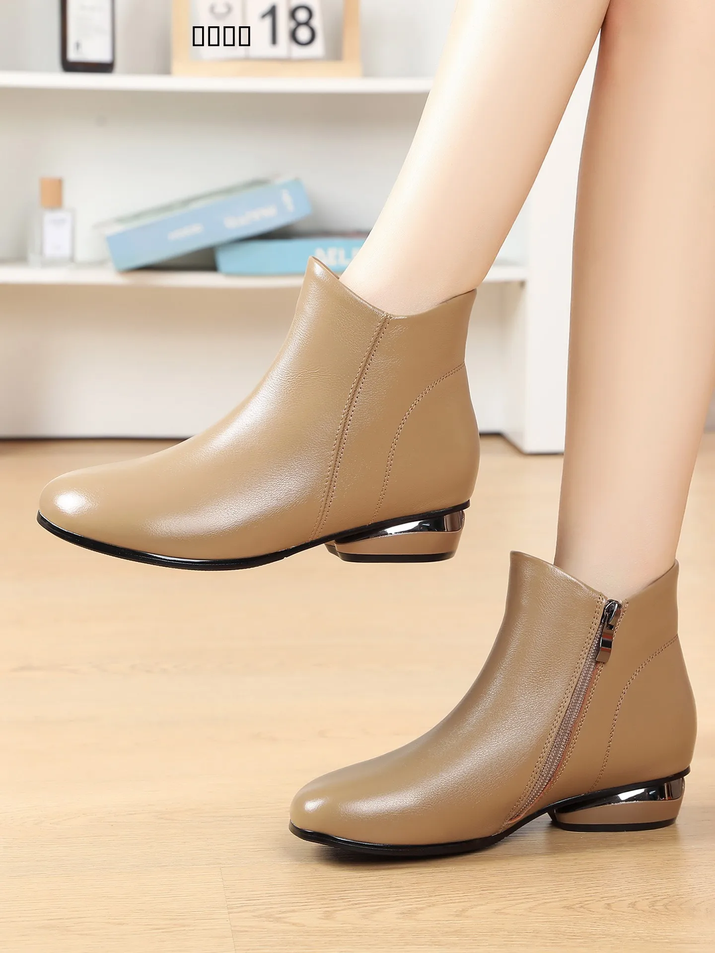 bottes-en-cuir-pour-femmes-talon-bas-confortables-simples-assorties-en-cuir-de-vache-pleine-fleur-grande-taille-bottes-pour-femmes