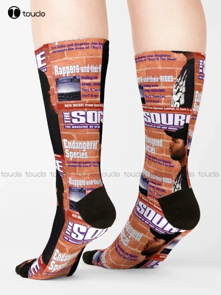 Source 90S Socks Black Socks Christmas Gift Unisex Adult Teen Youth Socks Custom 360° Digital Print Women Men Funny Sock