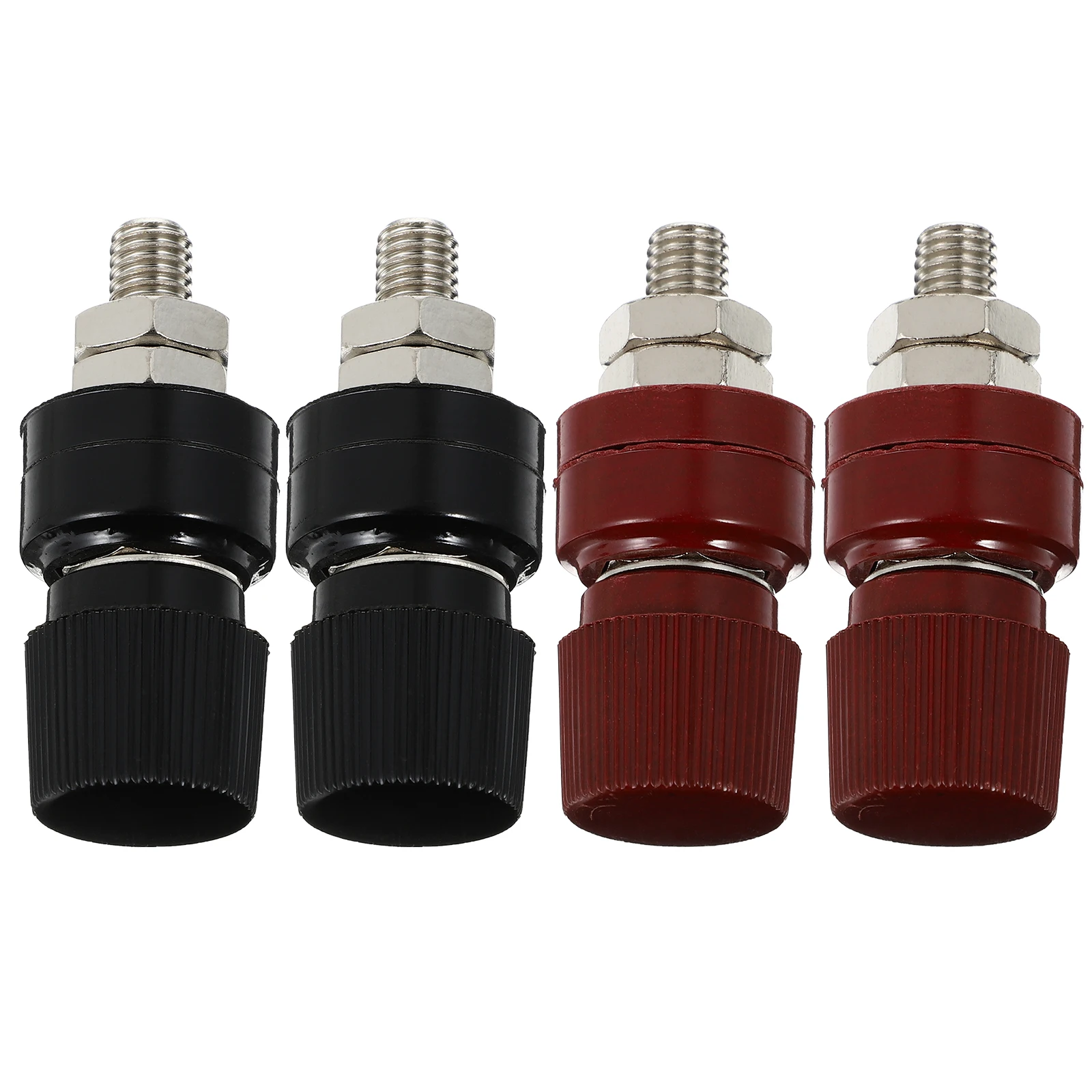 

4pcs Nickel-plated Power Copper Core Wire Terminal Kit High Conductivity Generator Power Terminal Durable Remote