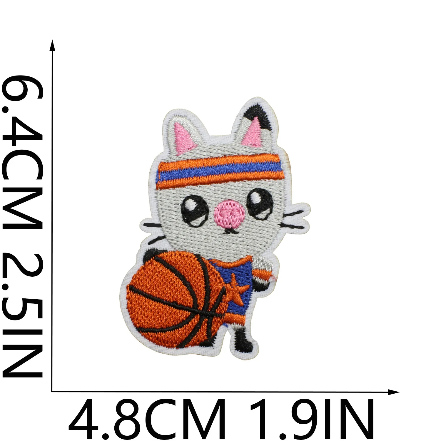 Cartoon Creativity Cat Paw Embroidery Patches On Clothes DIY Iron On Patches For Clothing Thermoadhesive Appliques Badges