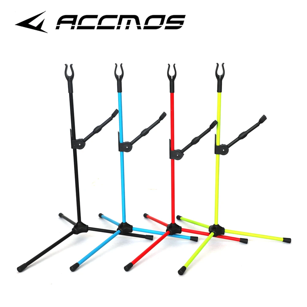 1pcs Bow Stand Archery Bow Holder Removable Recurve Assemble Hanger for Archery Hunting Shooting Outdoor Sports Portable