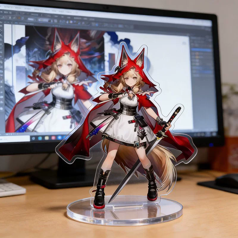 Arknights: Endfield Acrylic Stand Game Character Rossi Aesthetic Standing Sign Model Plate Exquisite Desktop Display Plaque Gift