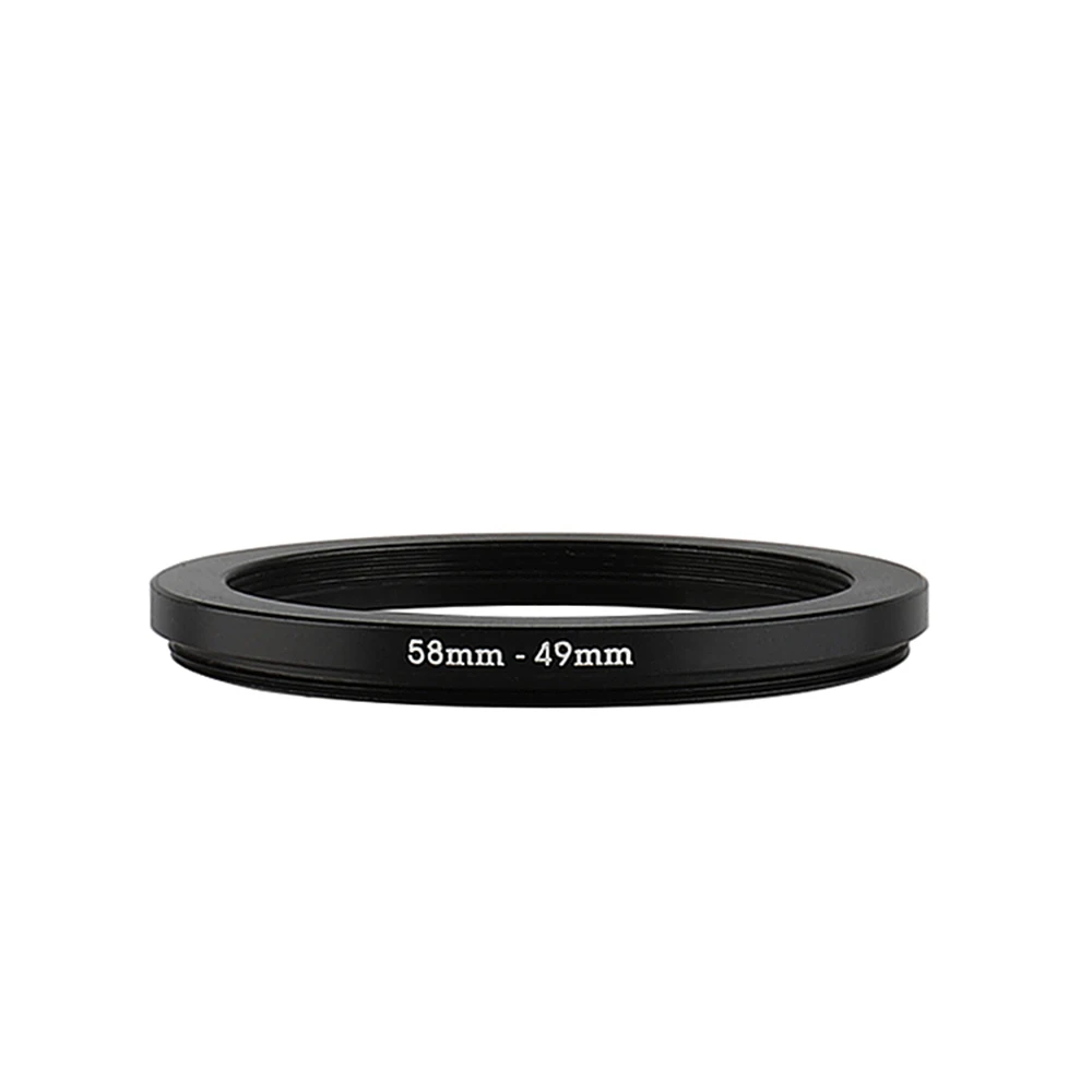 New Camera Lens Filter Metal Adapter Ring 58mm-49mm Step Down Ring Set 58 To 49 58-49mm 58-49 Filter Adapter Camera Adapter Ring