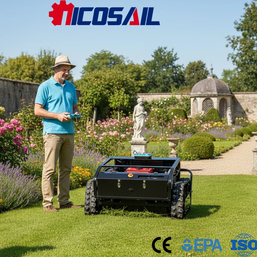 

Радиоуправляемая газонокосилка 800 мм для сельского хозяйства и фермерских хозяйств