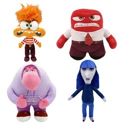 21-26cm Inside Out 2 Plush Toys Joy Sadness Anxiety Anger Disgust Fear Cartoon Characters Stuffed Doll Festival Birthday Gifts