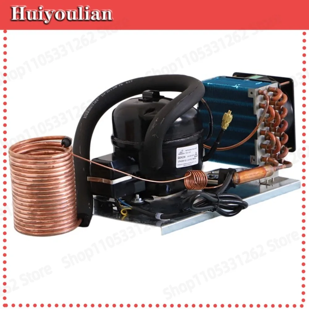 QD35W Mini Water Chiller 220V R600A Eco Friendly Refrigerant Recirculating Water Cooling Machine