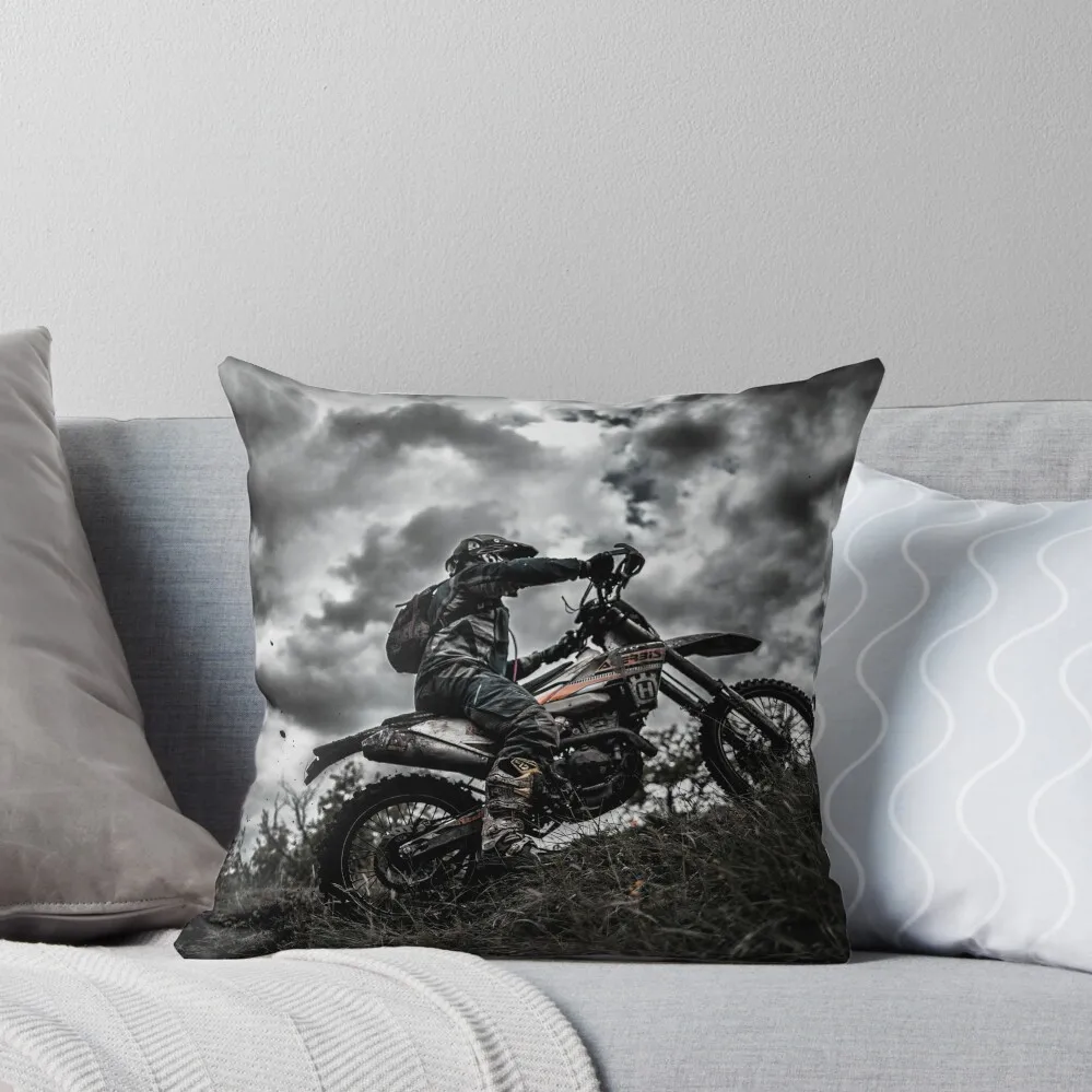 Enduro race Throw Pillow Sofa Decorative Covers Decorative Pillow Covers For Sofa anime girl Pillow