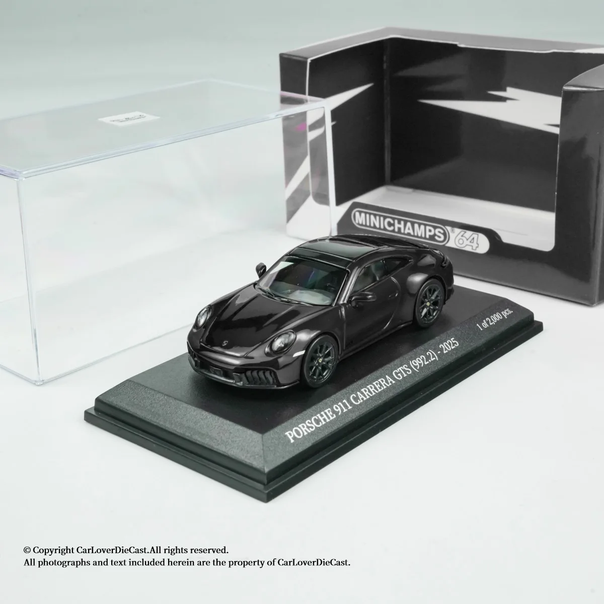 รถโมเดล Minichamps 1/64 ปอร์เช่ 911 (992.2) คาร์เรร่า หลายสี ของตกแต่งห้อง ของสะสม รถจำลอง ของขวัญสำหรับเด็กผู้ชาย