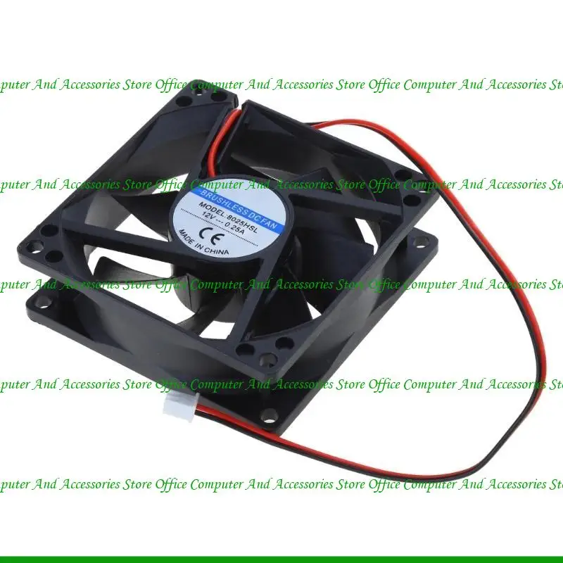 

U55C New for DC 12V 2Pin CPU/GPU Cooler Replacement 80x80x25mm Notebook CPU Cooling Fan USB Connector PC Fan