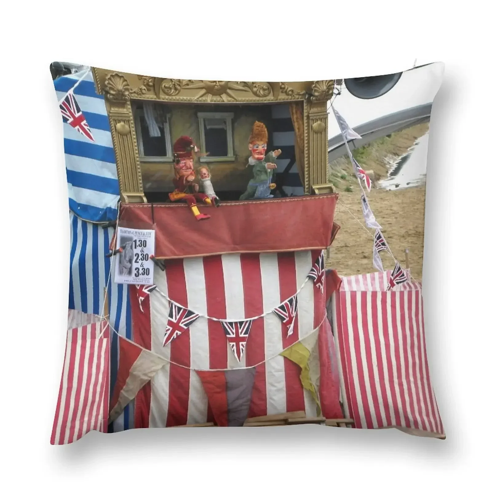 

PUNCH AND JUDY SHOW Throw Pillow home decor items Cushions Cover pillow