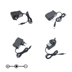 Rowin Guitar Bass Pedal Power Adapter US  EU AU  UK Plug 9V 500 mA Power supply Adapter Single block Effector Guitar Accessory