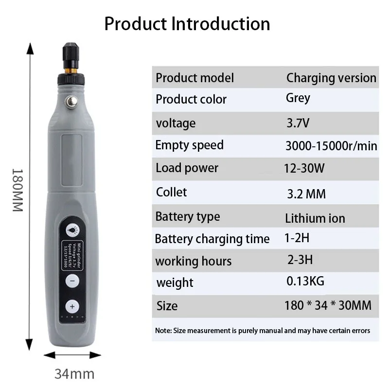 Micro Rotary Tool USB Rechargeable Pruning Grinder Professional Engraver Electric Cutting Lithium Handgrinder Carpentry Tools