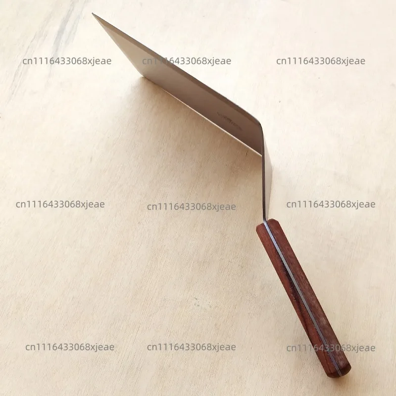 Stainless steel large steak shovel commercial thickened iron plate roasting shovel pizza omelette shovel stir fry