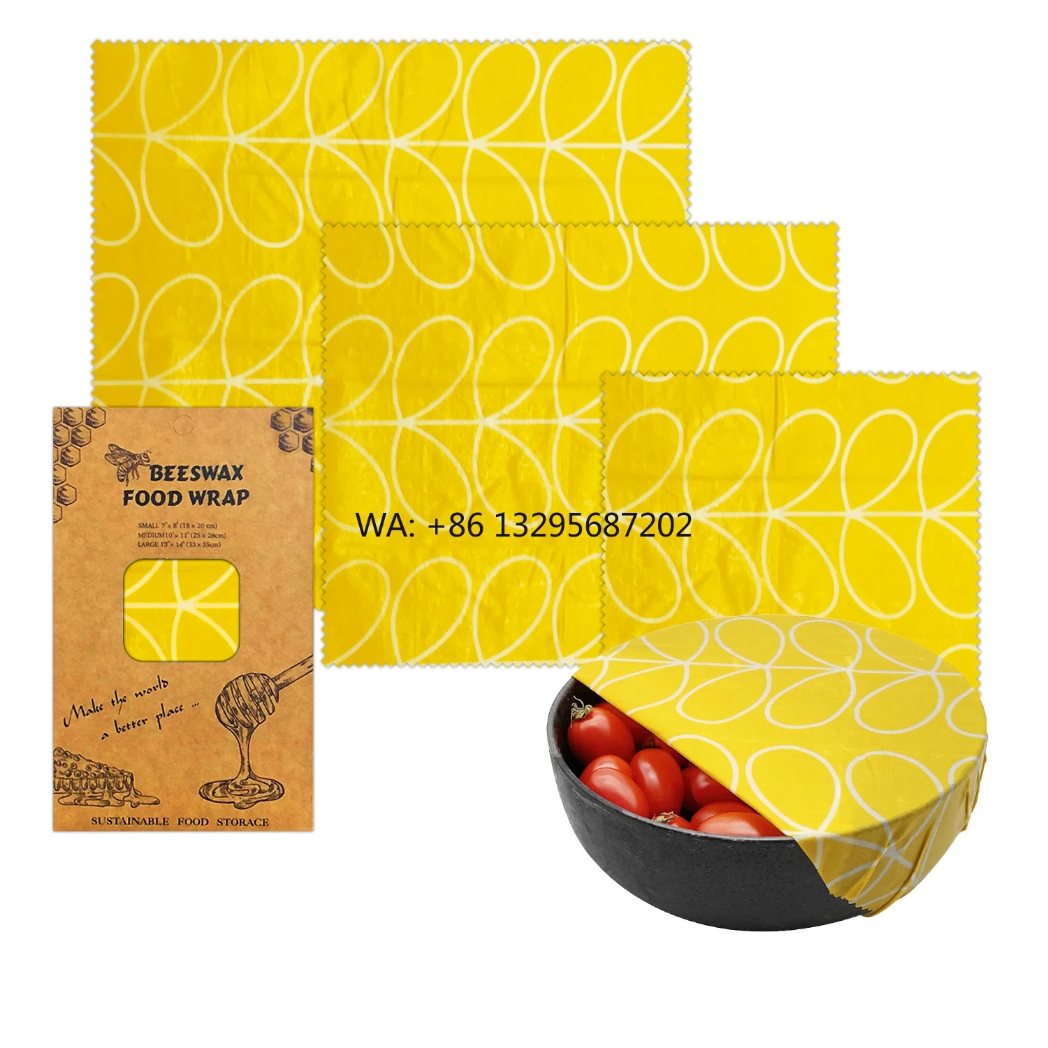 

High Quality Custom Wrap Beeswax Food Sustainable Factory Price Future Trend Kitchen