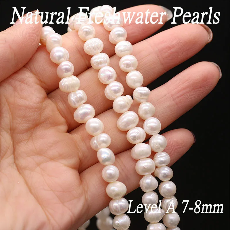 Level A Natural Zhuji Freshwater Culture Pearl Beads Loose Irregular Bead for Jewelry Making Diy Necklace Bracelet Accessoires