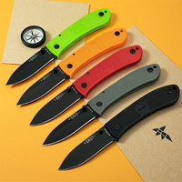 5 Colors KB 4062 Outdoor Folding Knife 440C Stainless Steel Blade Survival Camping Adventure Emergency EDC Pocket Knives