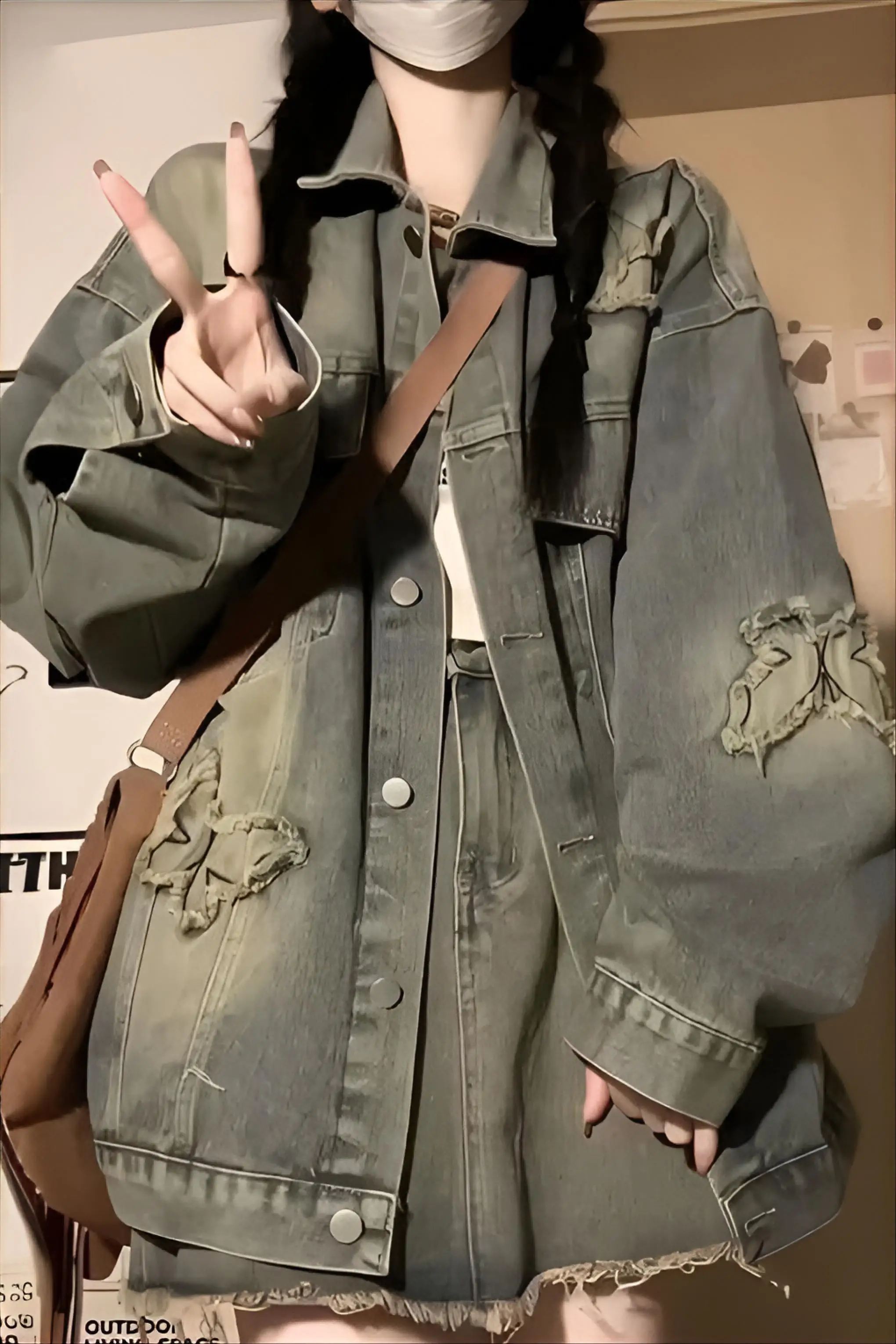 

Джинсовое пальто коричневого цвета, женские зимние кашемировые подкладки, стеганая подкладка, плюшевая флисовая подкладка Invierno, более толстые теплые куртки на пуговицах